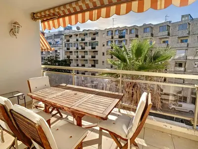 Balcon ou terrasse dans l'établissement Appartements centre ville Cannes