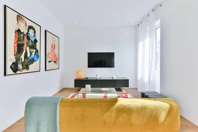 Télévision ou salle de divertissement dans l'établissement 3 DAUMAS - Superbe appartement 2 chambres hyper centre Cannes