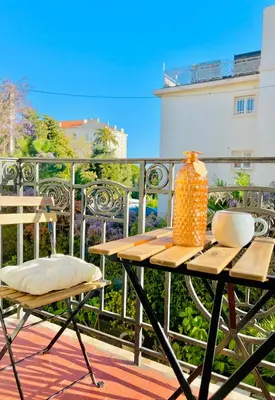 Balcon ou terrasse dans l'établissement Fiorella's Cannes Oasis