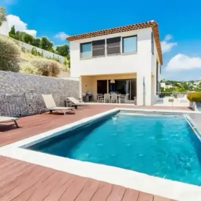 Villa Hélios - Panoramic Sea and City view - AC - Swimming pool - Luxury