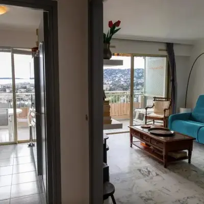 Lovely 48 m2 appt with sea view and swimming pool