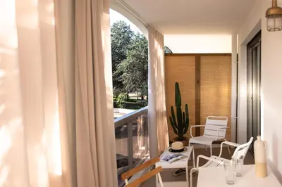 Balcon ou terrasse dans l'établissement MOB HOTEL Cannes
