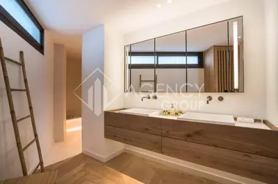 Salle de bains dans l'établissement Superbe Appartement, Croisette