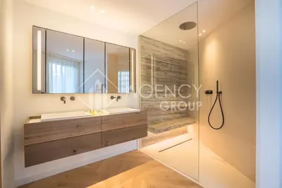 Salle de bains dans l'établissement Superbe Appartement, Croisette