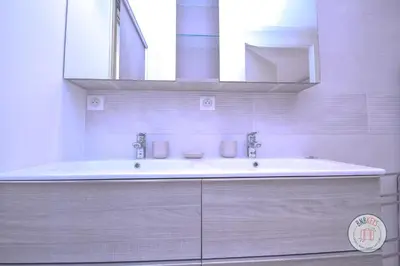 Salle de bains dans l'établissement Appartement Céto Superb and luminous apartment