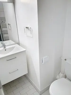 Salle de bains dans l'établissement Résidence Graziella Studio 624
