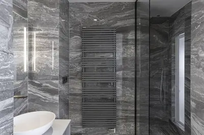 Salle de bains dans l'établissement Luxury Penthouse Montfleury by Halldis