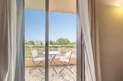 Balcon ou terrasse dans l'établissement Vue mer, Terrasse, 5 min du centre