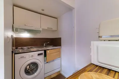 Cuisine ou kitchenette dans l'établissement Cocon au cœur d'Antibes