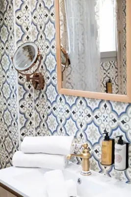 Salle de bains dans l'établissement La Bohémienne du Mandara