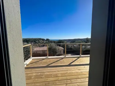 Balcon ou terrasse dans l'établissement Villa Nomade proche de Cannes