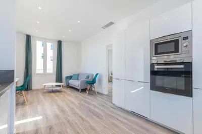 Cuisine ou kitchenette dans l'établissement appartement 1er étage