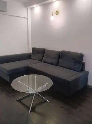 Coin salon dans l'établissement Superbe appartement Juan-les-Pins 200m des plages