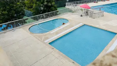 Plan de l'établissement Mougins le Haut - Rez de Jardin - Terrasse - Piscine