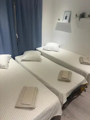Un ou plusieurs lits dans un hébergement de l'établissement Your Apartment at Riviera Bliss