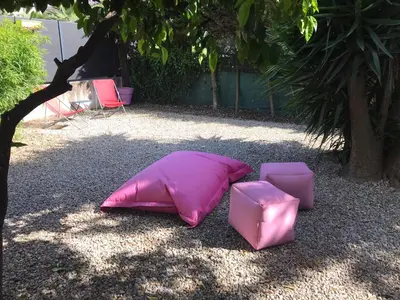 Jardin de l'établissement Appartement au cœur de Cannes