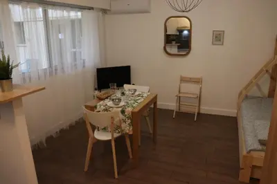 Télévision ou salle de divertissement dans l'établissement Confort-Appartement cocooning ***