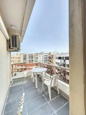 Balcon ou terrasse dans l'établissement Résidence Graziella Appartement 527