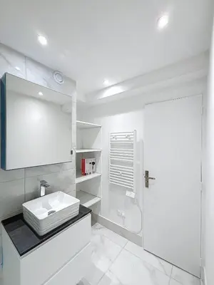 Salle de bains dans l'établissement Résidence Graziella Appartement 527