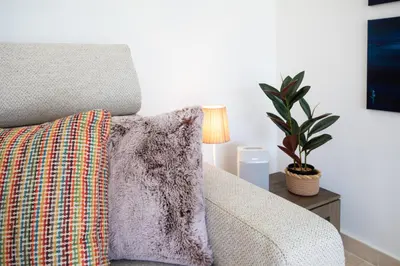 Un ou plusieurs lits dans un hébergement de l'établissement C7 - Staywiz us -1 BDR Pointe Croisette 5min Sea - Parking, AC & Terrace