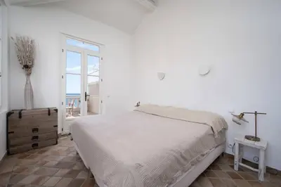 Un ou plusieurs lits dans un hébergement de l'établissement Villa Palma near the beaches Cannes
