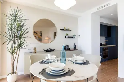 Plan de l'établissement Juan les pins Suite luxueuse front de mer