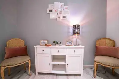 Coin salon dans l'établissement MARIE ANTOINETTE