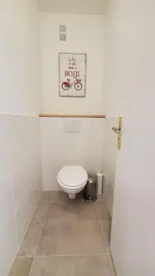 Salle de bains dans l'établissement Appartement centre ville & plage