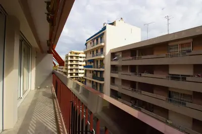 Balcon ou terrasse dans l'établissement Antibes Centre Ville - 4 Personnes - Garage