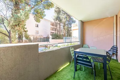 Plan de l'établissement Comfort and serenity with A-C, Parking and Balcony