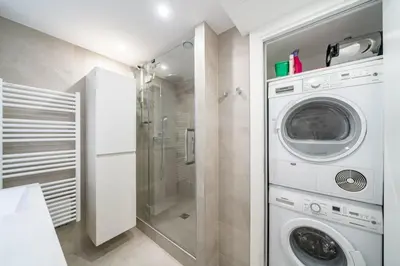 Salle de bains dans l'établissement Magnificent 2 bedroom in the heart of Cannes