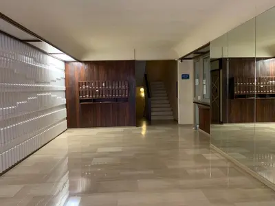 Plan de l'établissement Somptueux appartement 20m plages avec vue mer