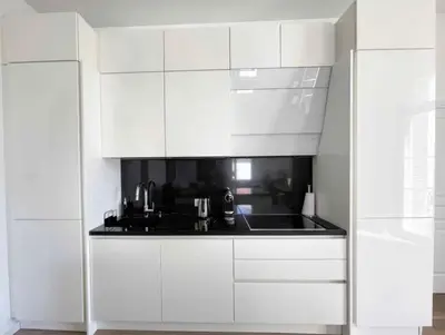 Cuisine ou kitchenette dans l'établissement Beautifully renovated 3 bedroom apartment in the heart of Cannes