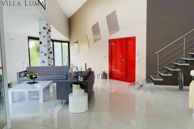 Plan de l'établissement 06AL - Villa architecte avec piscine vue mer