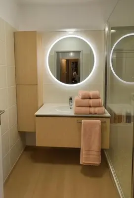 Salle de bains dans l'établissement Agencia Superbe appartement 2 chambres