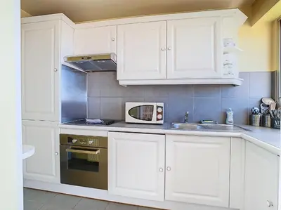 Cuisine ou kitchenette dans l'établissement Le Montfleury - Studio 28m2 - Vue mer - Centre