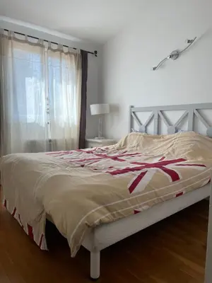 Un ou plusieurs lits dans un hébergement de l'établissement magnifique maison 6 personne piscine