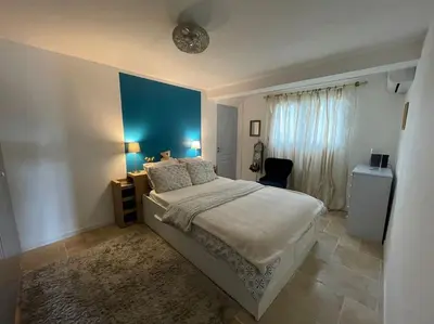 Un ou plusieurs lits dans un hébergement de l'établissement Bas de villa chez Marta