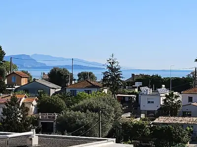 Plan de l'établissement Hauteur d'Antibes 3 pièces vue mer et montagne Calanques