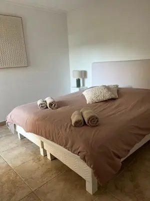 Un ou plusieurs lits dans un hébergement de l'établissement Cannes Palm Beach