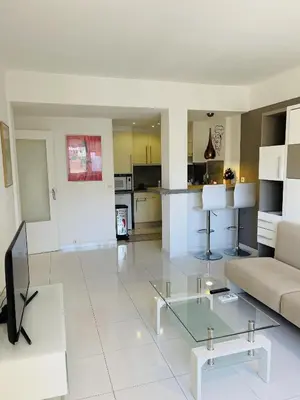 Cuisine ou kitchenette dans l'établissement Studio proche centre FARN4