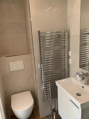 Salle de bains dans l'établissement Studio Cannes bord de mer