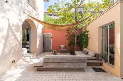 Jardin de l'établissement Nice Living Cap d'Antibes