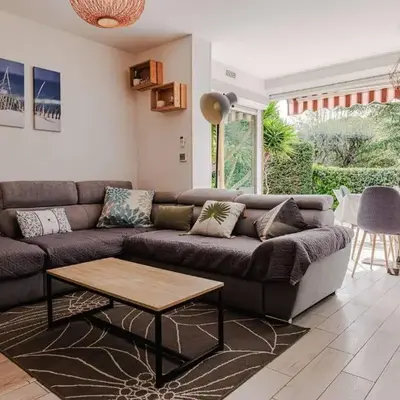 Marina Rey - Apt pour 4 à 400m des plages Côte d'Azur