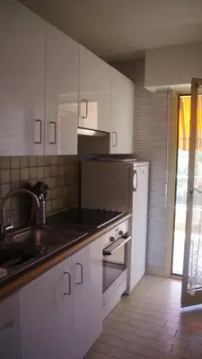 Cuisine ou kitchenette dans l'établissement breguières