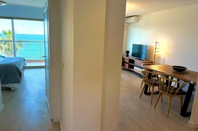 Télévision ou salle de divertissement dans l'établissement Juan les Pins - Sea View - 4 people - Parking