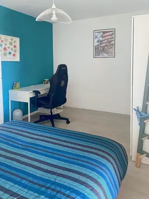 Un ou plusieurs lits dans un hébergement de l'établissement La Pastourelle - 360 Sea , Cap d'Antibes & Mountain View