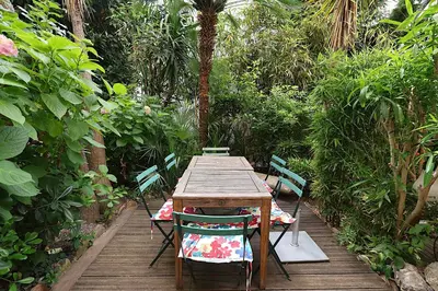 Jardin de l'établissement Les Fleurs
