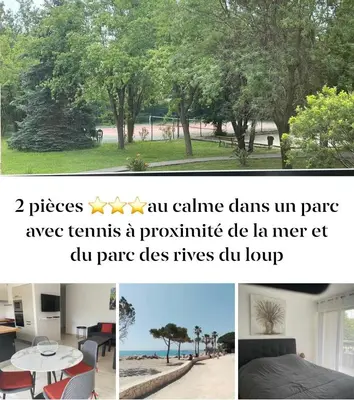 Plan de l'établissement Parc Baie des Anges