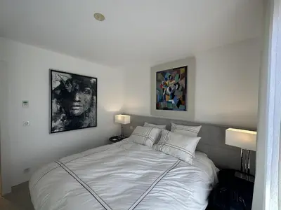 Un ou plusieurs lits dans un hébergement de l'établissement Appartement centre ville 7 Lecerf